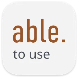 Able to Use 아이콘