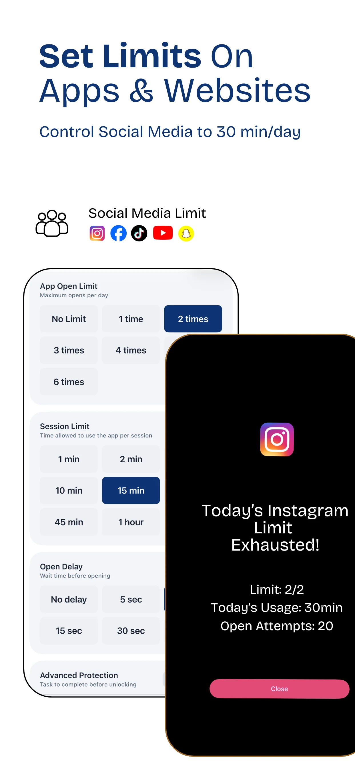 Untap: Limit Screen Time screenshot